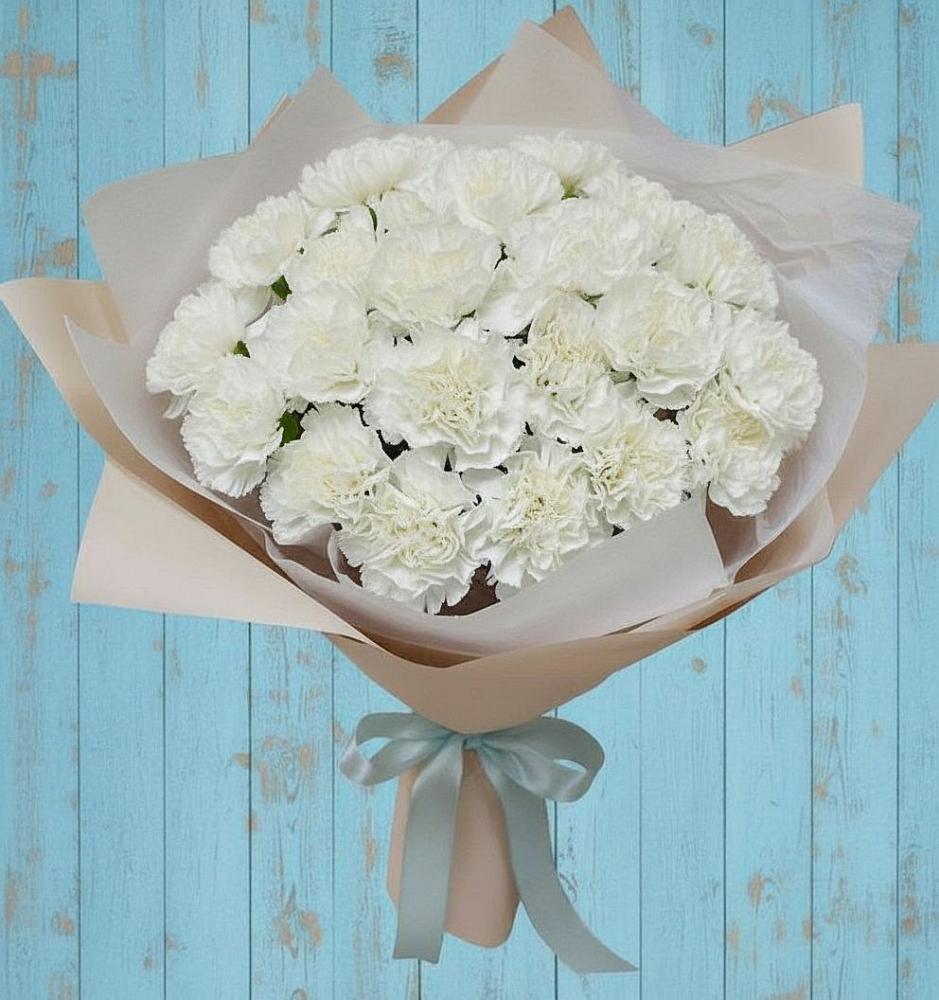 Букет цветов из: Гвоздики в Рубцовске Алтайский Край