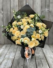 Букет цветов из:  Розы и Лизиантусы #REPLACE_PRED# Рубцовске Алтайский Край