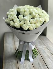 Букет 35 Белых роз #REPLACE_PRED# Рубцовске Алтайский Край