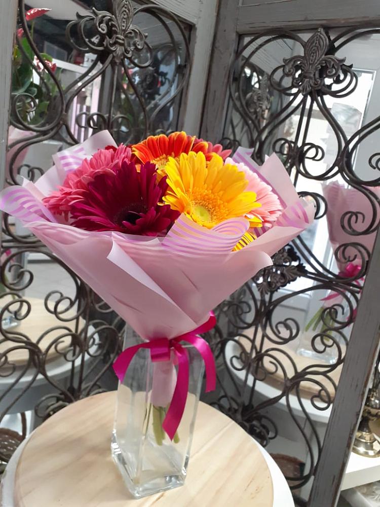 Букет цветов из: Герберы в Рубцовске Алтайский Край