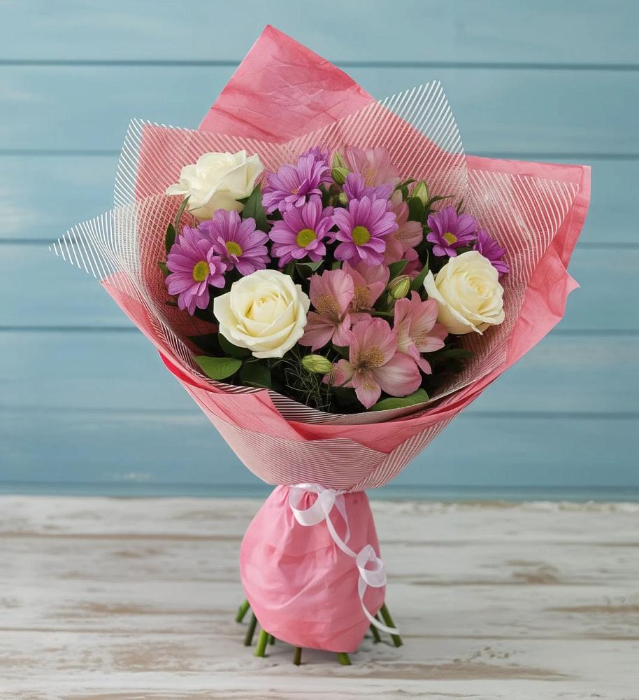 Букет цветов из: Герберы в Рубцовске Алтайский Край