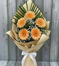 Букет цветов из:  Герберы в Рубцовске Алтайский Край