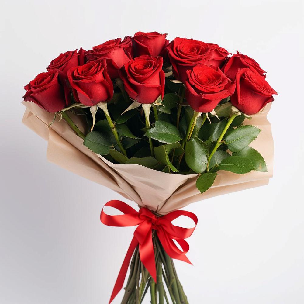 Букет 11 Красных роз Эдлесс Лав в Рубцовске Алтайский Край